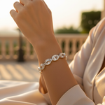 Load image into Gallery viewer, 925 Silver Green Amethyst Bracelet for Women | Gift Jewelry
