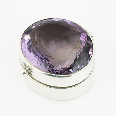 Silver Amethyst Ring for Women | Gemstone Jewelry