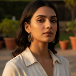 Load image into Gallery viewer, 925 Silver Smoky Quartz Drop Earrings for Women | Gift
