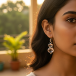 Load image into Gallery viewer, 925 Sterling Silver Rose Quartz Earrings | For Women | Gift
