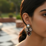 Load image into Gallery viewer, 925 Silver Gemstone Drop Earrings for Women | Dangle Jewelry
