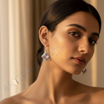 Load image into Gallery viewer, 925 Silver Amethyst Drop Earrings for Women | Gemstone Jewelry
