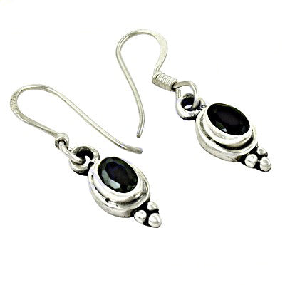 925 silver black onyx dangle earrings for women | gift