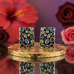 Load image into Gallery viewer, Pendientes de plata con piedras preciosas para mujer | Joyas con estilo
