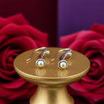 Load image into Gallery viewer, 925 Silver Pearl Drop Earrings for Women | Elegant Jewelry
