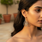 Load image into Gallery viewer, Pendientes Árbol de la Vida en Plata 925 | Pendientes colgantes con forma de lágrima
