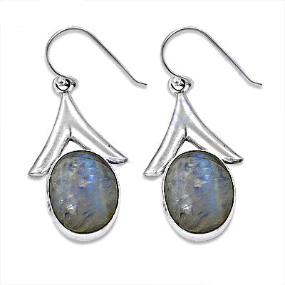 925 Silver Moonstone Teardrop Earrings for Women | Gift