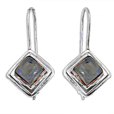 925 Silver Labradorite Earrings for Women | Dangle Earrings