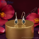 Load image into Gallery viewer, 925 Sterling Silver Labradorite Earrings for Women | Dangle Jewelry
