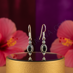 Load image into Gallery viewer, 925 Silver Black Onyx Earrings for Women | Daily Wear
