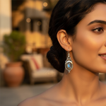 Load image into Gallery viewer, 925 Sterling Silver Moonstone Drop Earrings for Women | Gift
