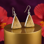 Load image into Gallery viewer, Pendientes de jaspe en plata 925 para mujer | Joyas colgantes
