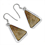 Load image into Gallery viewer, 925 Silver Jasper Stone Earrings for Women | Dangle Jewelry
