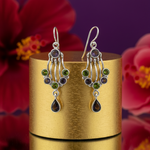 Load image into Gallery viewer, 925 Silver Gemstone Dangle Earrings for Women | Gift Jewelry
