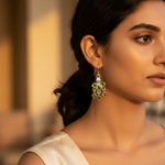 Load image into Gallery viewer, 925 Silver Peridot Earrings for Women | Green Gemstone Jewelry
