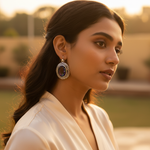 Load image into Gallery viewer, 925 Silver Mystic Topaz Earrings for Women | Dangle Jewelry
