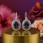 Load image into Gallery viewer, 925 Silver Mystic Topaz Earrings for Women | Dangle Jewelry
