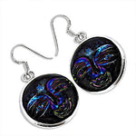 Load image into Gallery viewer, 925 Silver Moon Face Earrings | Women's Jewelry | Gift
