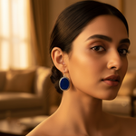 Load image into Gallery viewer, 925 Silver Lapis Lazuli Earrings for Women | Gemstone Jewelry
