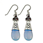 Load image into Gallery viewer, 925 Silver Chalcedony Drop Earrings | Women's Jewelry Gift
