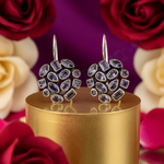Load image into Gallery viewer, 925 Silver Amethyst Drop Earrings for Women | Gemstone Jewelry
