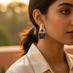 Load image into Gallery viewer, 925 Silver Amethyst Earrings for Women | Gemstone Jewelry
