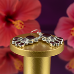 Load image into Gallery viewer, 925 Silver Ruby Dangle Earrings for Women | Gemstone Jewelry
