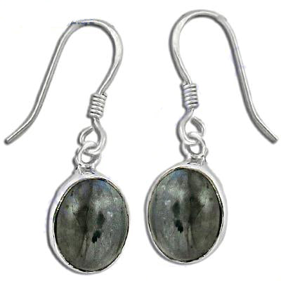 925 Silver Labradorite Drop Earrings | For Women | Gift
