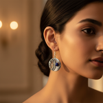 Load image into Gallery viewer, 925 Silver Lapis Lazuli Earrings | Women's Dangle Earrings
