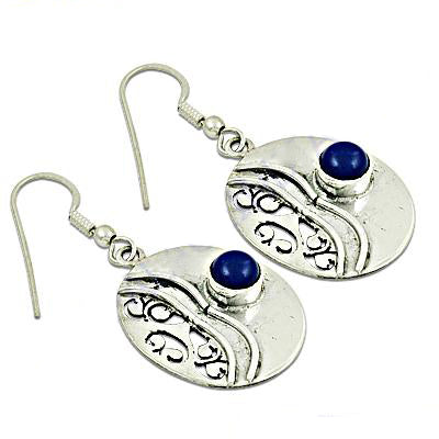 925 Silver Lapis Lazuli Earrings | Women's Dangle Earrings