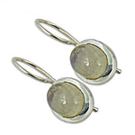 Load image into Gallery viewer, 925 Silver Moonstone Drop Earrings for Women | Dangle Earrings
