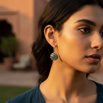将图像加载到图库查看器中， 925 Silver Gemstone Drop Earrings for Women | Daily Wear
