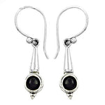 Load image into Gallery viewer, 925 Silver Black Onyx Dangle Earrings for Women | Gift
