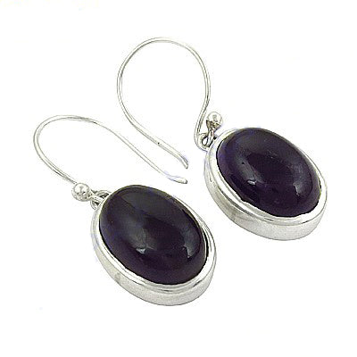 925 Silver Amethyst Earrings for Women | Gemstone Jewelry
