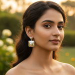 Load image into Gallery viewer, 925 Silver Pearl Earrings for Women | Dangle Jewelry Gift
