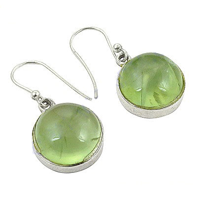 925 Silver Peridot Earrings | Green Gemstone Drop Earrings for Women