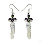 Load image into Gallery viewer, 925 Silver Pearl Gemstone Earrings for Women | Daily Wear
