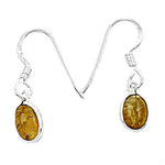 Load image into Gallery viewer, 925 Sterling Silver Gemstone Earrings for Women | Daily Wear
