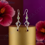 Load image into Gallery viewer, 925 Sterling Silver Gemstone Drop Earrings for Women | Gift
