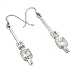 Load image into Gallery viewer, 925 Silver Cubic Zirconia Dangle Earrings for Women | Gift

