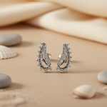 Load image into Gallery viewer, 925 Silver Cubic Zirconia Stud Earrings | Women's Jewelry Gift
