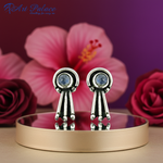 Load image into Gallery viewer, 925 Silver Moonstone Stud Earrings for Women | Dainty Jewelry
