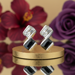 将图像加载到图库查看器中， 925纯银镶嵌立方氧化锆耳环（女士款）| 时尚首饰
