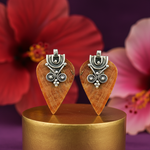 Load image into Gallery viewer, Pendientes de plata con piedra | Regalo de joyería para mujer
