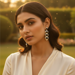 Load image into Gallery viewer, 925 Silver Black Onyx Drop Earrings for Women | Gemstone Jewelry
