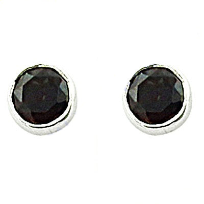 925 Silver Black Onyx Stud Earrings for Women | Daily Wear
