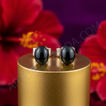 Load image into Gallery viewer, Silver Hematite Stud Earrings | Women&#39;s Jewelry | Gift
