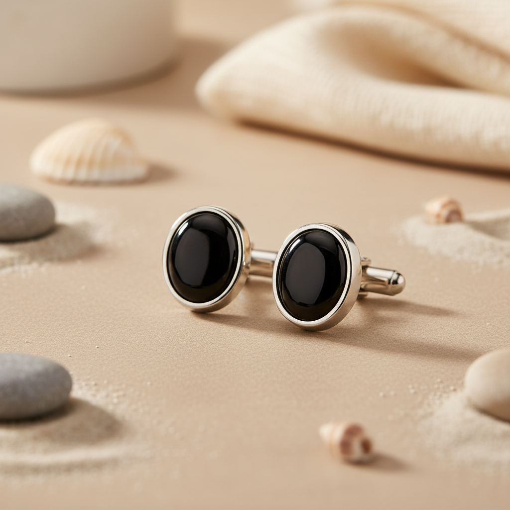 925 Silver Onyx Stud Earrings for Women | Daily Wear Jewelry