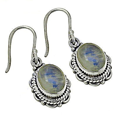 925 Sterling Silver Moonstone Earrings for Women | Dangle Jewelry