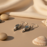 Load image into Gallery viewer, 925 Silver Moonstone Earrings | Dangle Earrings for Women
